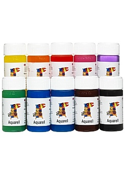Akvarell flytande 10x50ml
