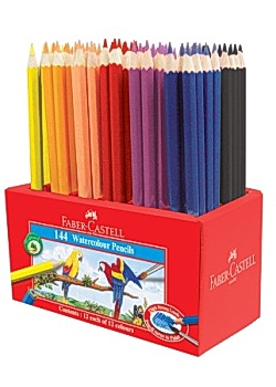 Akvarellpenna FABER-CASTELL 12x12 färger