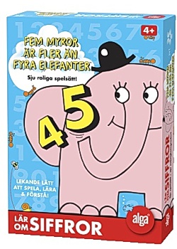 Fem myror siffror från 4år