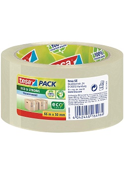 Packtejp TESA Eco Strong 66mx50mm klar