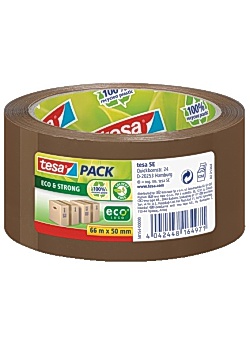 Packtejp TESA Eco Strong 66mx50mm brun