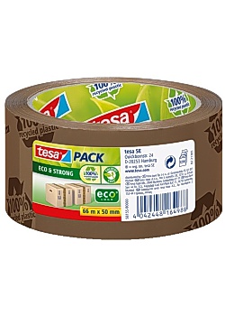 Packtejp TESA Eco Strong 66mx50mm brown