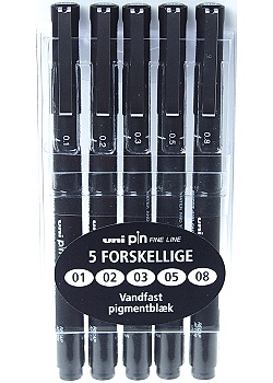Fineliner UNI PEN (5)