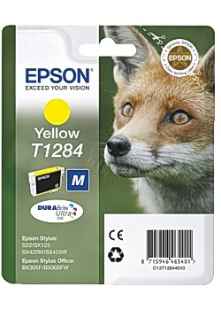 Bläckpatron EPSON C13T128440 gul