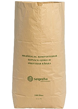 Papperssäck 2-blads 240L (50)