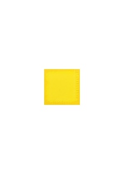 Servett 3-lags 33x33cm gul (125)