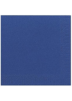 Servett 3-lags 40x40cm mörkblå (125)
