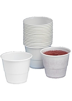 Plastbägare Insats Combi 21cl vit (80)