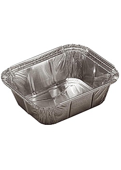 Aluminiumform 450ml 141x116mm (1000)