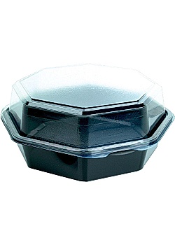 Plastskål Octaview 190x190x60mm (270)