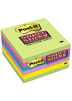 Notes POST-IT SuperSticky Rainbow100x100