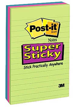 Notes POST-IT SuperSticky Rain.Li102x152
