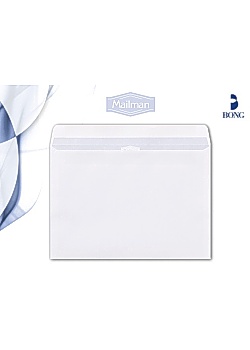 Kuvert MAILMAN C4 SH 100g vit (500)