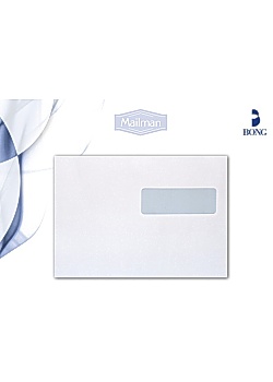 Kuvert MAILMAN C5 H2 FH 90g vit (500)