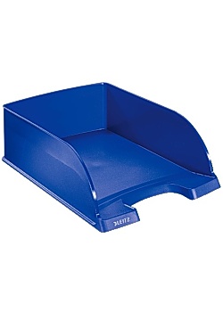 Brevkorg Jumbo LEITZ Plus blå