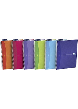Anteckningsbok OXFORD MyColours A4 linj.