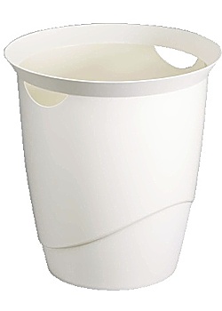 Papperskorg DURABLE Trend 16L vit