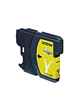 Bläckpatron BROTHER LC1100HYY gul