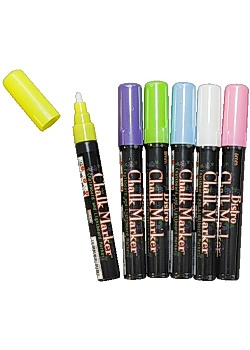 Blackboard Chalk Marker Fluoresc (6)