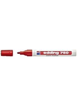 Märkpenna EDDING 750 röd