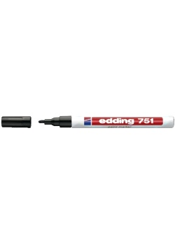 Märkpenna EDDING 751 svart