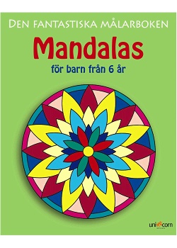 Målarbok Mandalas 6år