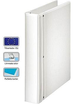 Gaffelpärm GREPPO A4 60mm vit