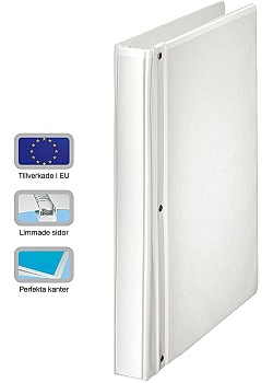 Gaffelpärm GREPPO A4 40mm vit