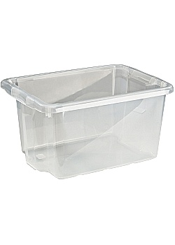 Förvaringsbox 33 L silver