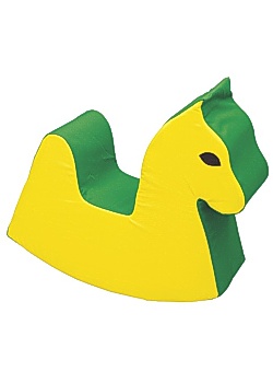 Gunghäst gul/grön