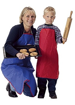 Snickarförkläde förskola längd 65cm