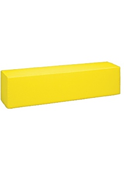 Byggkloss 25x100x25cm gul