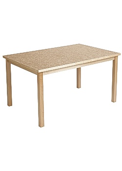 Tapiflexbord 80x160cm höjd 52cm beige