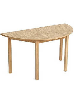 Tapiflex halvrund 60x120cm h.72cm beige