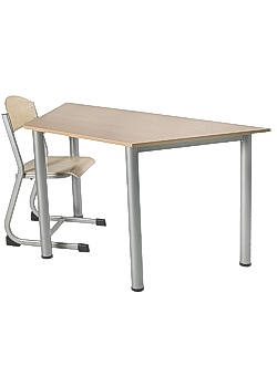 Skolbord FLEX 140x70cm höjd 72-74,5cm