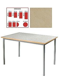 Tapiflexbord 80x180cm h72cm sand