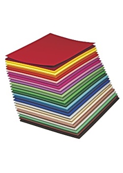 Reklamkartong A4 10x25 färger
