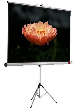 Projektionsduk NOBO stativ 150x114cm