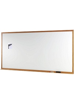 Whiteboardtavla med träram 200x120cm