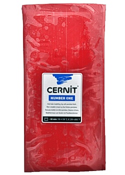 Cernit 500g julröd