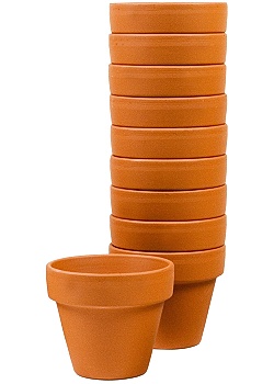 Teracottakrukor 6cm (10)