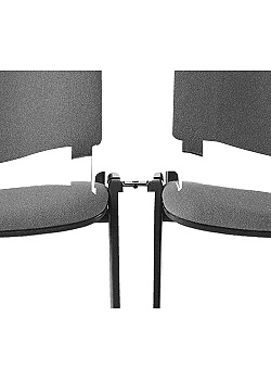 Kopplingsbeslag metall svart