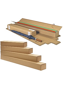 Wellåda 1lager 140x105x830mm brun (25)