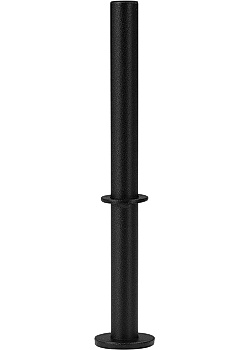 Dubbelt stödben Softline svart
