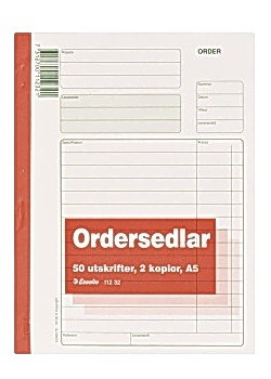 Ordersedlar A5