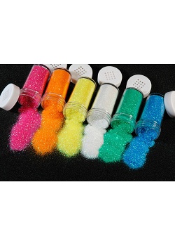 Glitter pastell 6 färger