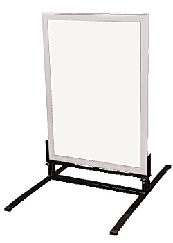 Gatuställ Profiwind 70x100cm aluminium