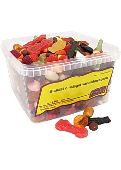 Godisblandning lösvikt 2kg