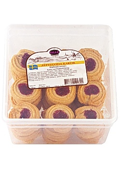 Kakor GILLE Hallonkransar 750g