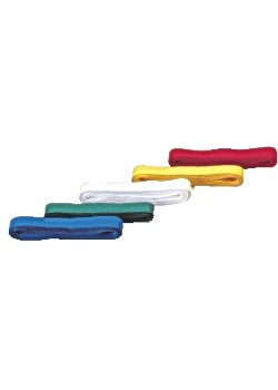 Bomullsband 5mx13mm röd